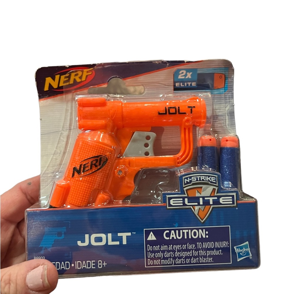 Nerf Jolt elite n-strike with 2X darts